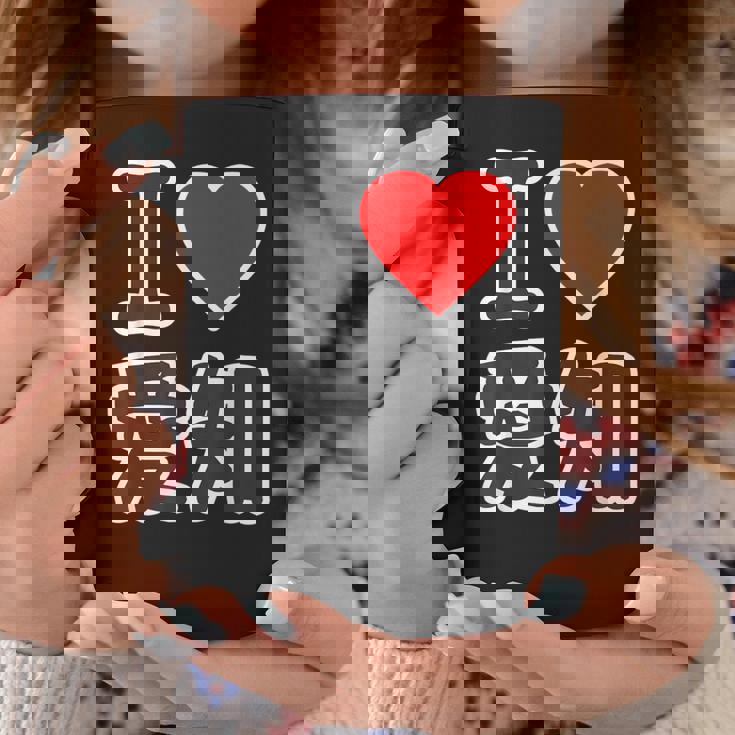 アイラブ・愛知（I Love ハート）Big 大きな文字【47都道府県】ジモtティ 地元愛 旅行お土産 面白 コーヒーマグ 面白い贈り物