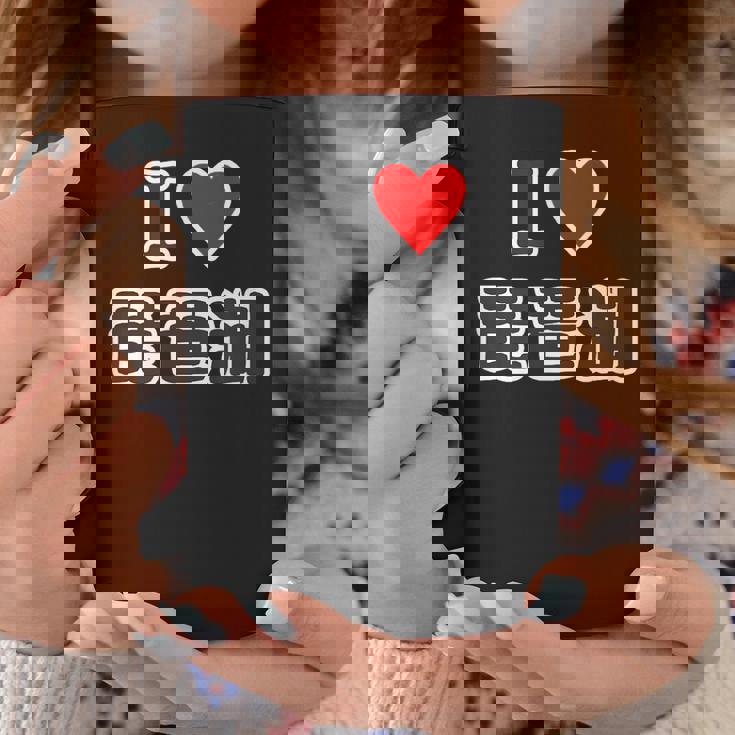 アイラブ・琵琶湖（I Love ハート）滋賀【47都道府県】ジモtティjimo-T 地元愛 観光 お土産 ご当地・面白 コーヒーマグ 面白い贈り物