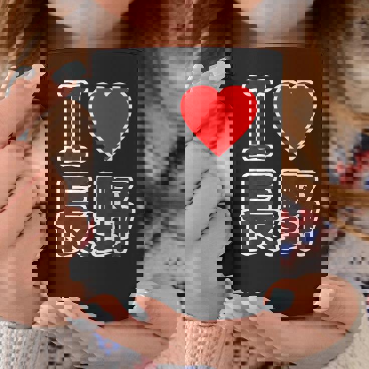 アイラブ・長野（I Love ハート）Big 大きな文字 ハート【47都道府県】ジモtティ 旅行お土産 面白 コーヒーマグ 面白い贈り物