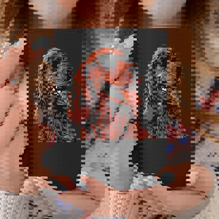 アイリッシュセッター犬種グラフィック。 コーヒーマグ 面白い贈り物