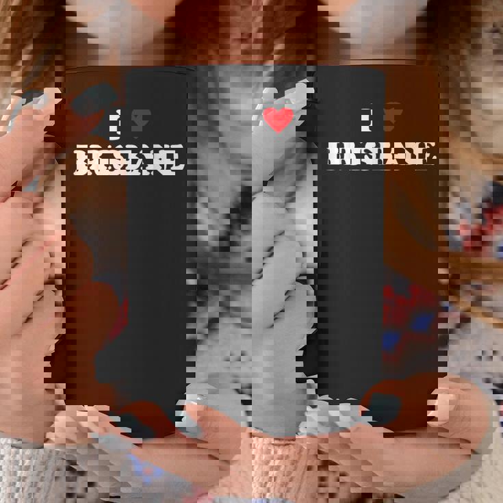 アイ・ハート・オーストラリア・シティ-アイ・ラブ・ブリスベン コーヒーマグ 面白い贈り物