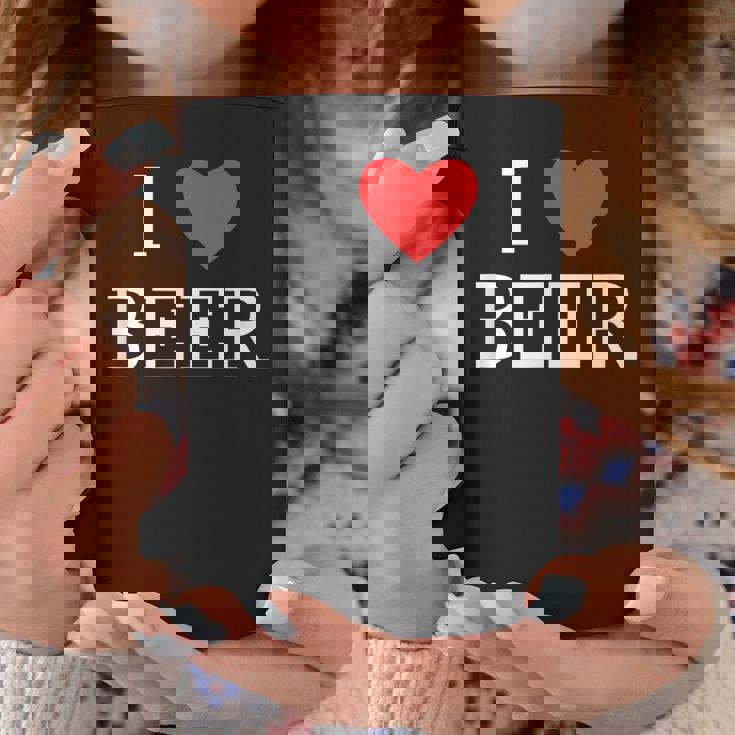 アイ・ラブ・ビール コーヒーマグ 面白い贈り物