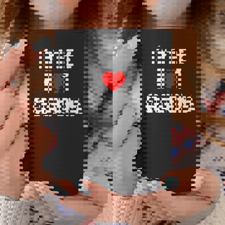 アイ・ラブ・ホット・グランマ-アイ・アム・ザ・ホット・グランマ コーヒーマグ 面白い贈り物