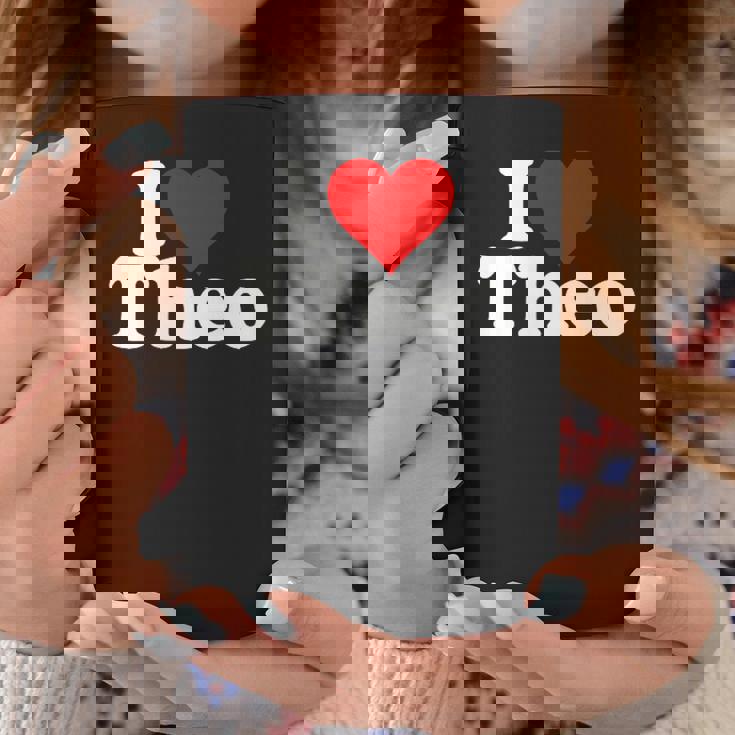 アイ・ラヴ・ハート・テオ・セオドア コーヒーマグ 面白い贈り物