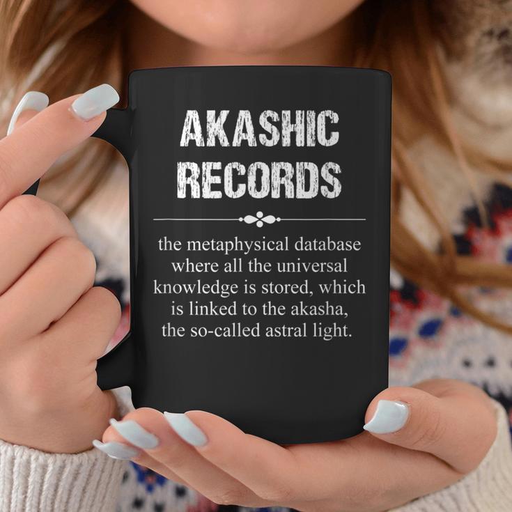 アカシックレコード Akashic Records Dictionary Word Definition Occult コーヒーマグ 面白い贈り物