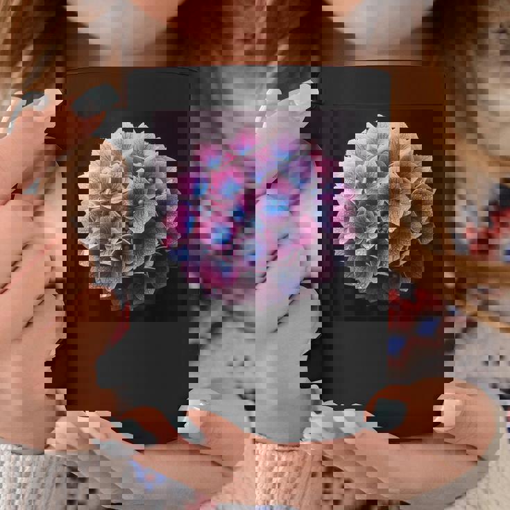 アジサイのようなアジサイの花 コーヒーマグ 面白い贈り物