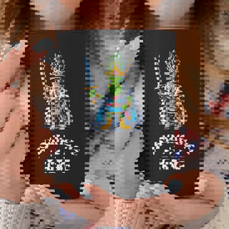 アスパラガス キング アスパラガス 栽培者 農家 ヴィーガン 野菜 コーヒーマグ 面白い贈り物