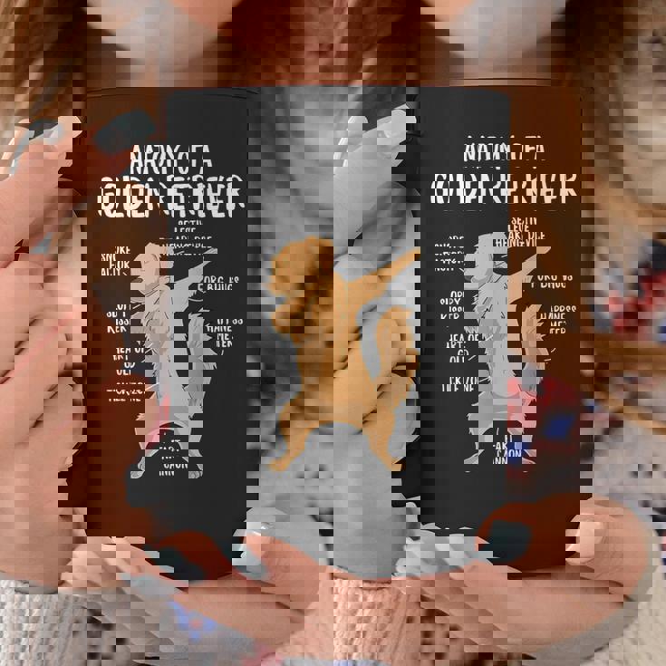 アナトミー・オブ・ア・ゴールデン・レトリバー 犬 オーナー 子犬 面白い キュート コーヒーマグ 面白い贈り物