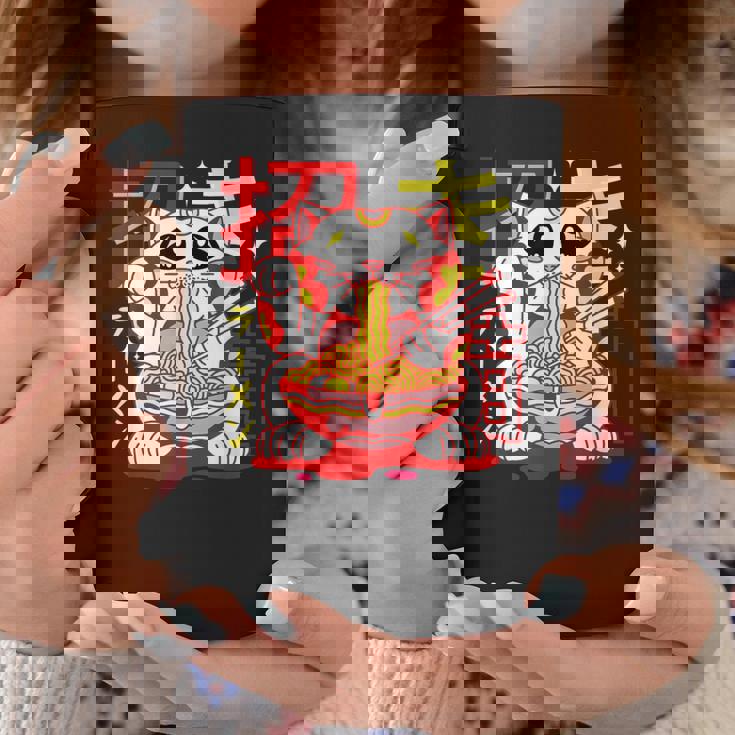 アニメ ラーメン 猫 レトロ 和麺 美的 カワイイ コーヒーマグ 面白い贈り物