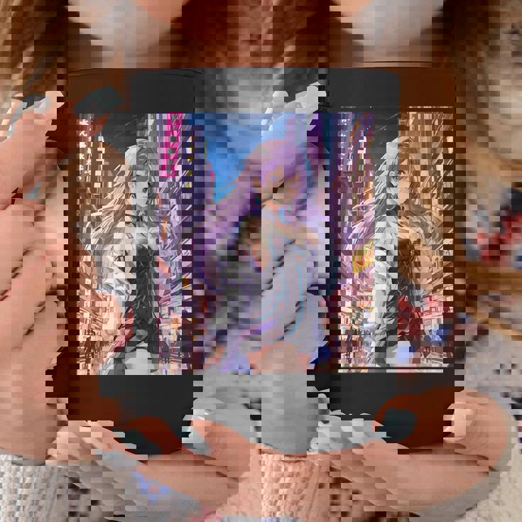 アニメの女の子、漫画、美学、かわいい、日本語、Waifu プリント コーヒーマグ 面白い贈り物