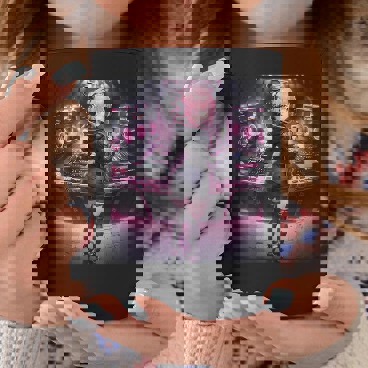 アニメ・漫画風 カワイイdj ワイフガール 日本文化 コーヒーマグ 面白い贈り物