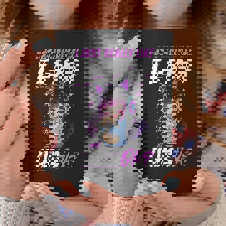 アニメ・猫 K-Pop コーヒーマグ 面白い贈り物