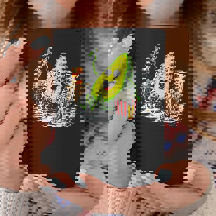 アボカド リラックス 持株 おやつ アート フルーツ モチーフ アボカド コーヒーマグ 面白い贈り物