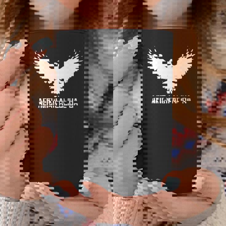 アメリカンイーグル Usa ハクトイーグルシルエット 長袖tシャツ コーヒーマグ 面白い贈り物