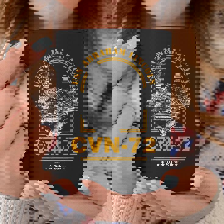 アメリカ海軍航空母艦 Cvn-72 エイブラハム・リンカーン Uss Abraham Lincoln コーヒーマグ 面白い贈り物