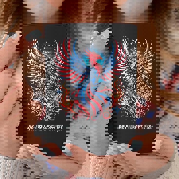 アメリカ神話 伝説のクリーチャー アメリカンフェニックス 自由の鳥 復活 火の鳥 コーヒーマグ 面白い贈り物