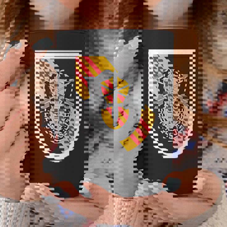 アメリカ陸軍第5特殊部隊グループ ベレー帽 閃光と紋章 コーヒーマグ 面白い贈り物