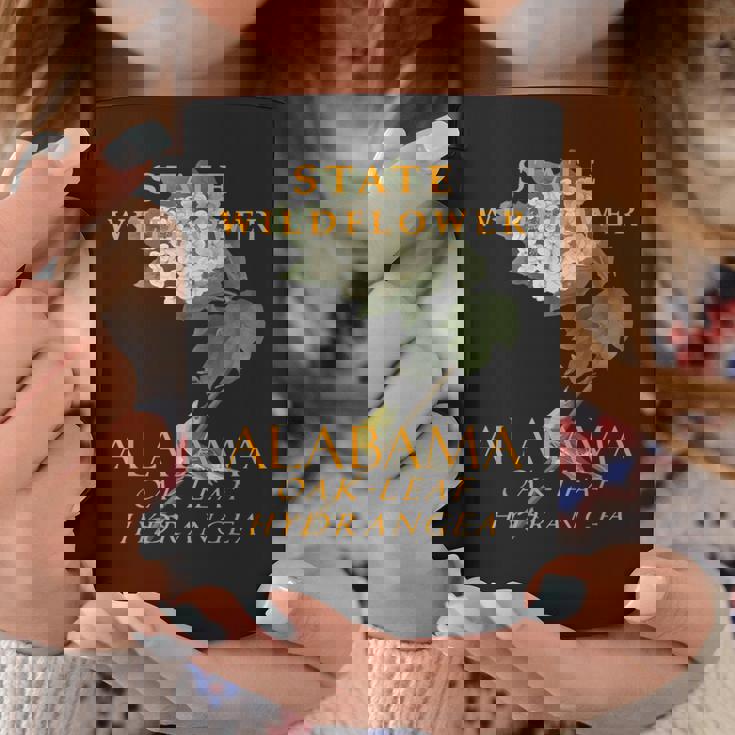 アラバマ準州ワイルドフラワー オークの葉のアジサイ コーヒーマグ 面白い贈り物