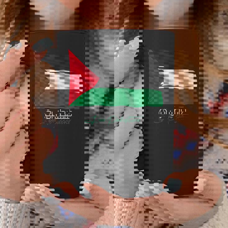 アラビア書道のパレスチナ語 コーヒーマグ 面白い贈り物