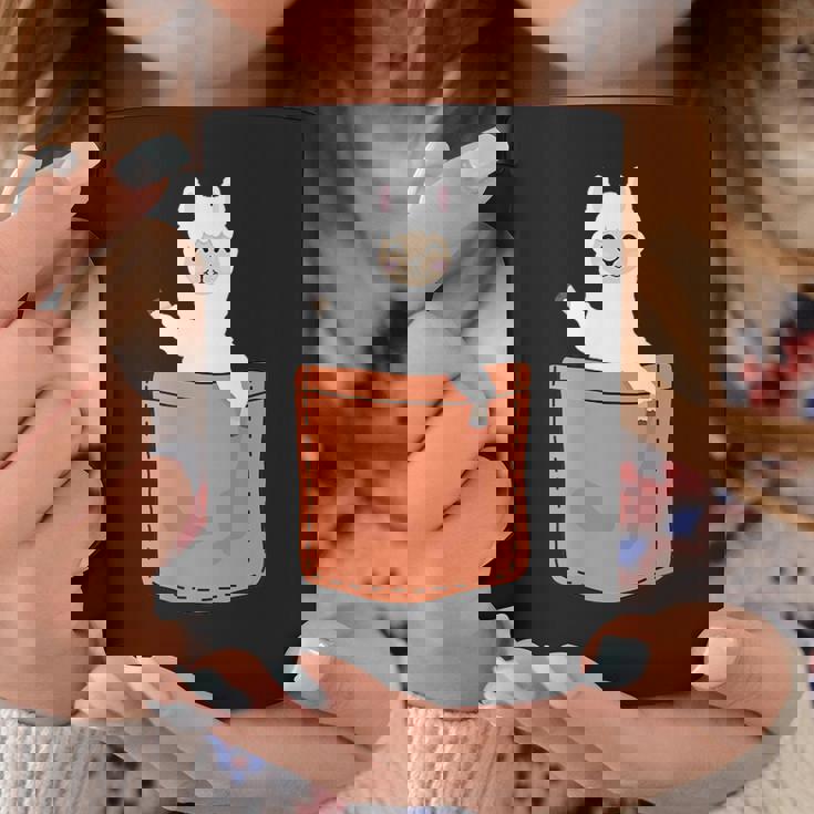 アルパカ 胸ポケット Pako Lama Huacaya アルパカ ブリーダー アルパカ コーヒーマグ 面白い贈り物