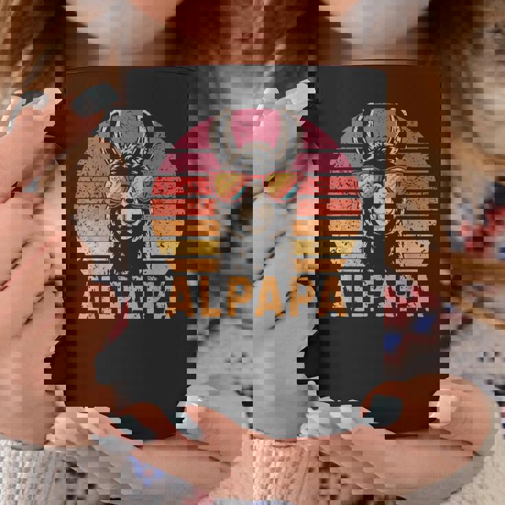 アルパパ アルパカ ラマ お父さんになる お父さん 新しいお父さん コーヒーマグ 面白い贈り物