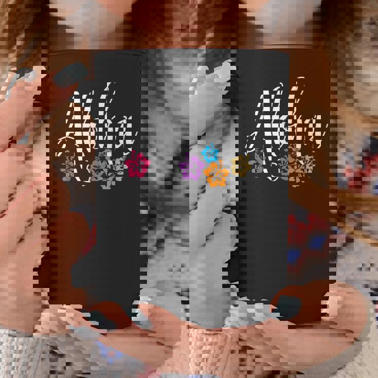 アロハ ハワイアン ハイビスカス フラワー サーファー マウイ カウアイ ハワイ コーヒーマグ 面白い贈り物