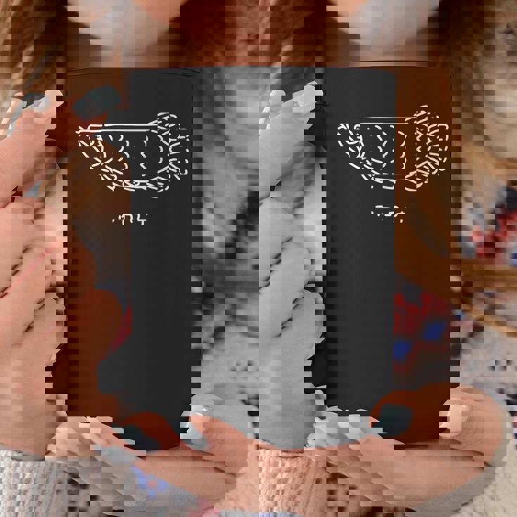 アロワナ ゆるい魚 おもしろ かわいいイラスト 釣り コーヒーマグ 面白い贈り物