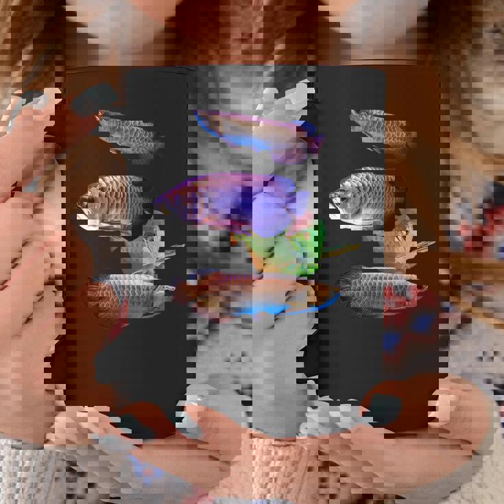 アロワナ 水槽 水槽 愛好家 大型 アロワナ デザイン コーヒーマグ 面白い贈り物