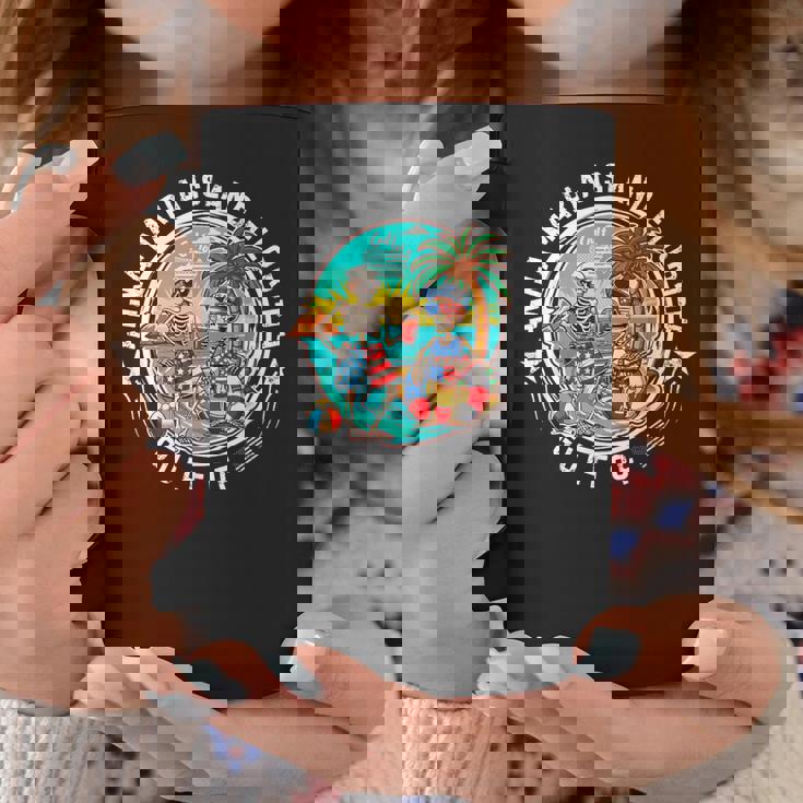 アンナマリアアイランドビーチフロリダメンズ&レディース コーヒーマグ 面白い贈り物