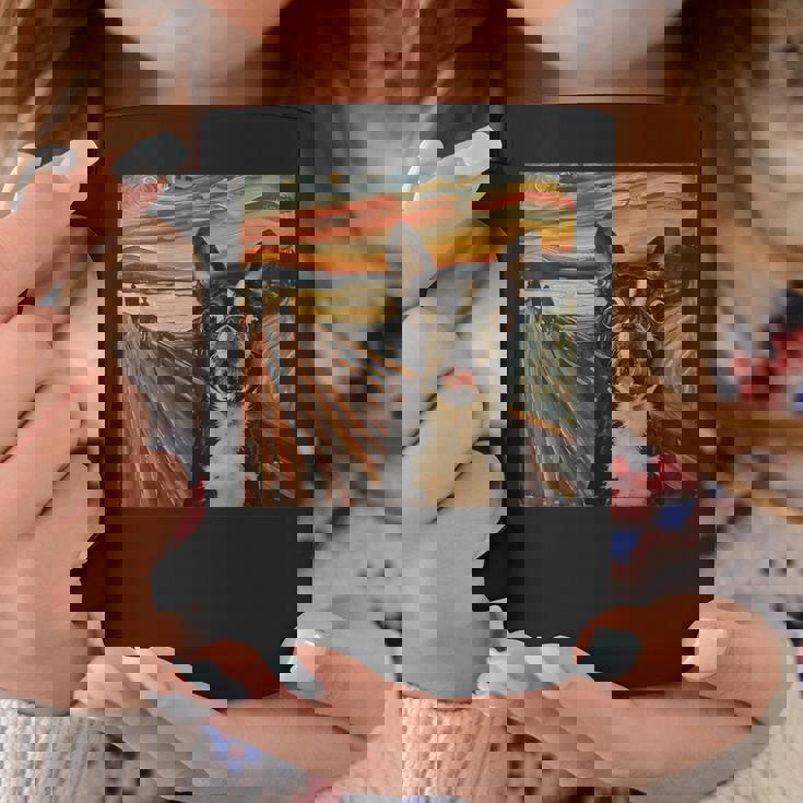 アート、面白いボストン テリア コーヒーマグ 面白い贈り物