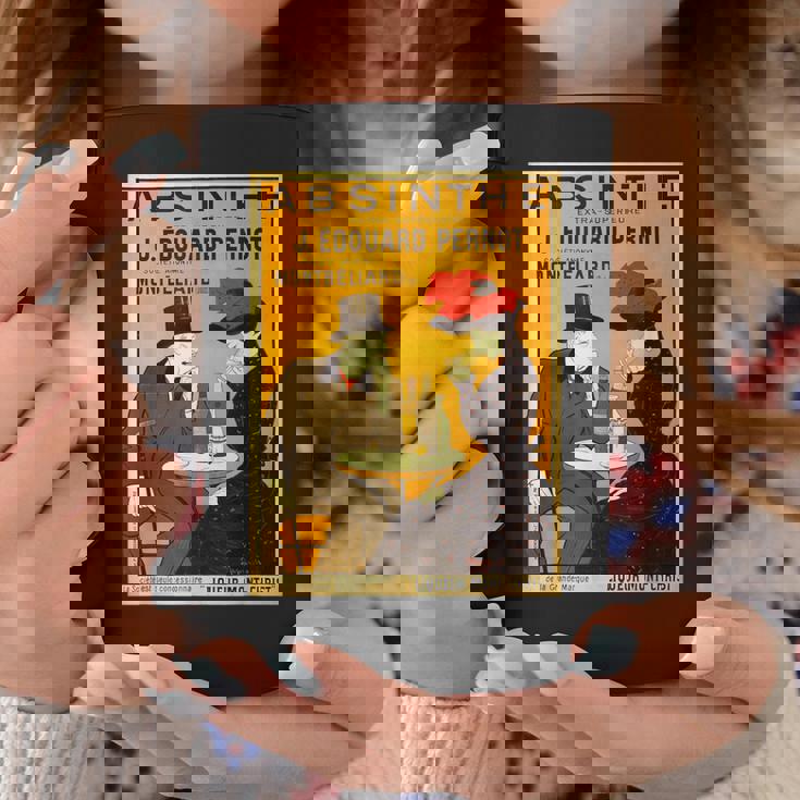 アールヌーボー アブサン ビクトリア朝 カップル テーブル コーヒーマグ 面白い贈り物