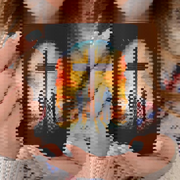 イエスキリストの十字架 – サンライズネイチャークリスチャン コーヒーマグ 面白い贈り物