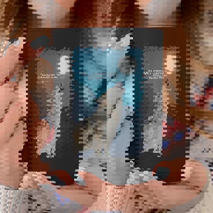 イエローストーン国立公園 オオカミのお土産 記念品 ギフト コーヒーマグ 面白い贈り物