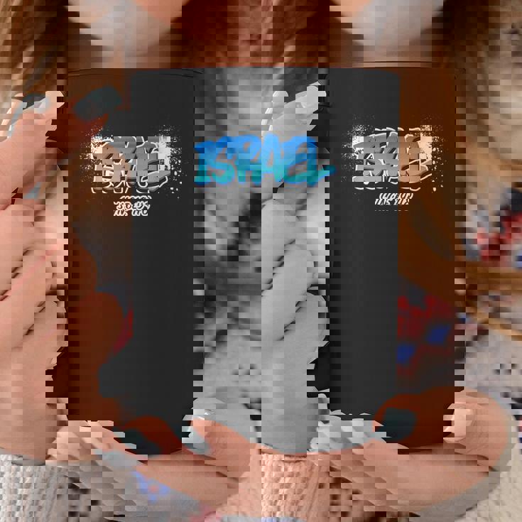 イスラエルince 1948 グラフィティ スプレーペイント ユダヤ人 シオニスト クール コーヒーマグ 面白い贈り物