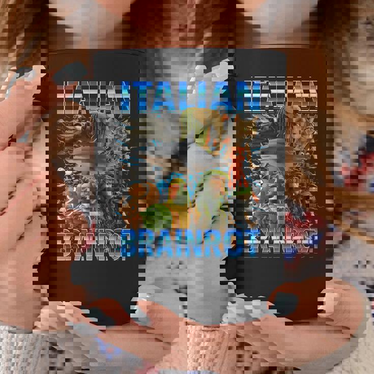 イタリアン ブレイン ミーム トラレロ トラララ ボンバルディーノ クロコディロ コーヒーマグ 面白い贈り物