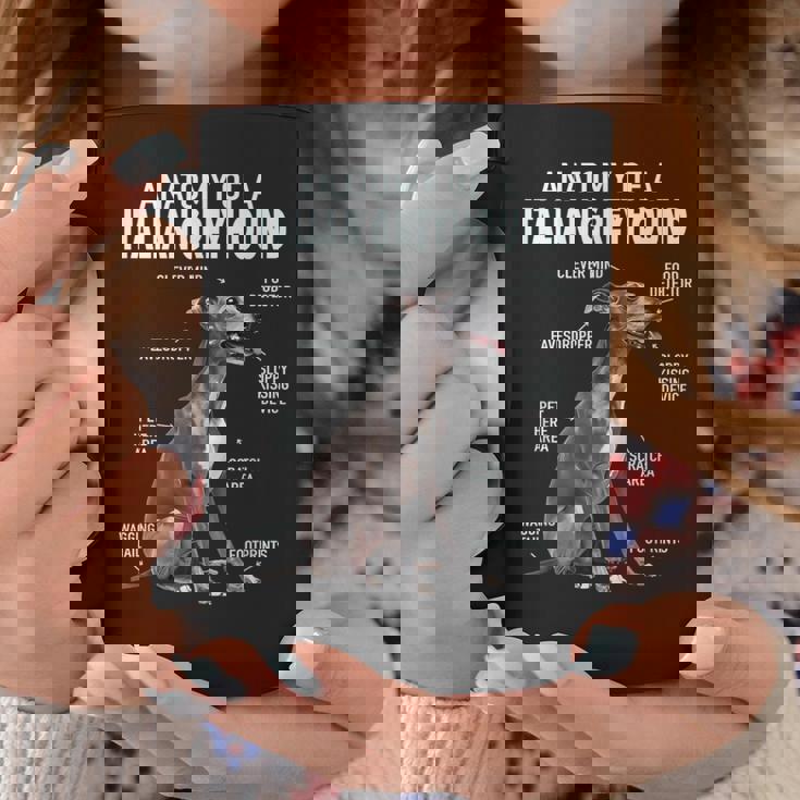 イタリアングレイハウンドの解剖学 コーヒーマグ 面白い贈り物