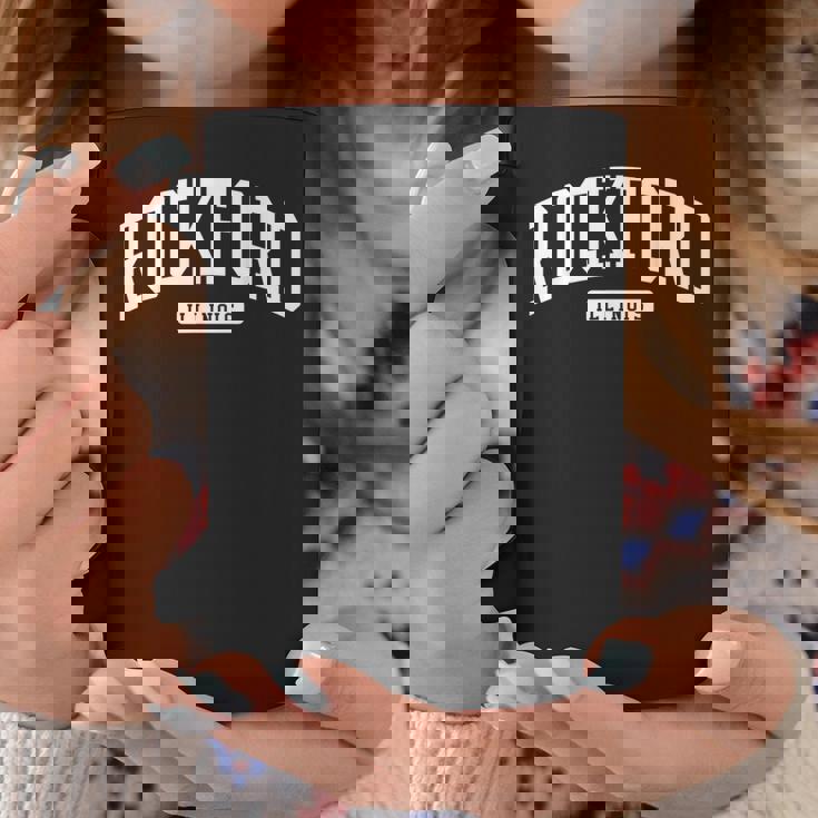 イリノイ州ロックフォード大学スタイル コーヒーマグ 面白い贈り物