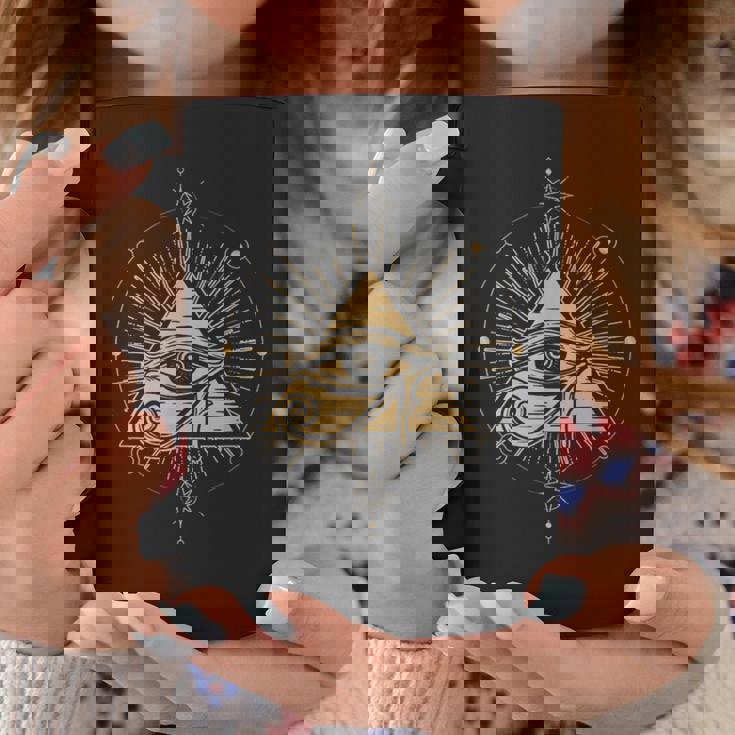 イルミナティ シンボル フリーメイソン トライアングル 陰謀 惑星 コーヒーマグ 面白い贈り物