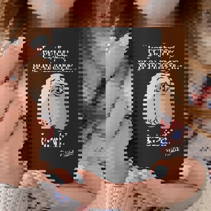 インスピレーションを与える引用句 パブロ・ピカソ コーヒーマグ 面白い贈り物