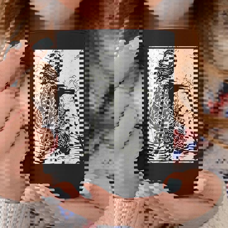 インドネシアのワヤン コーヒーマグ 面白い贈り物