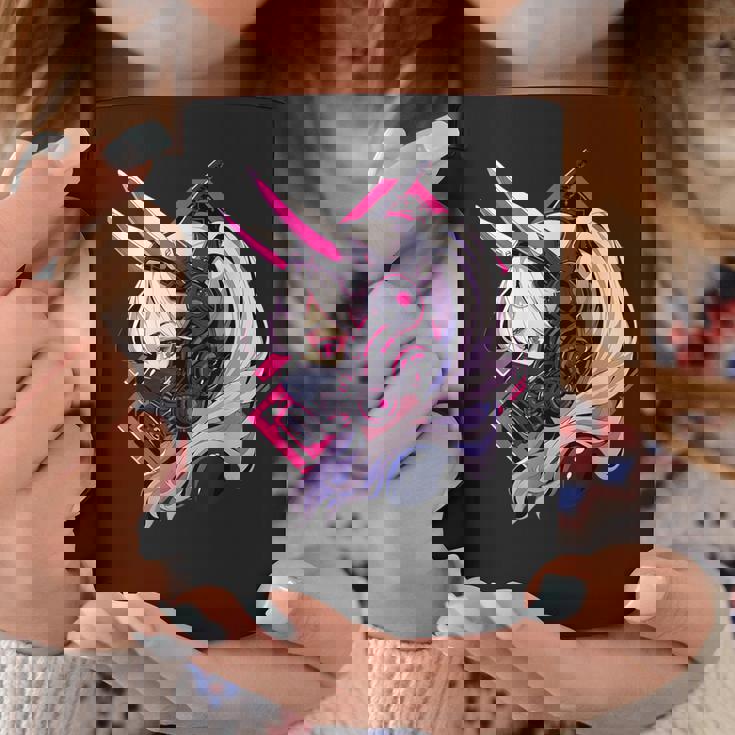 イースターバニーイヤー サイバーパンク エステティックテックウェア コーヒーマグ 面白い贈り物