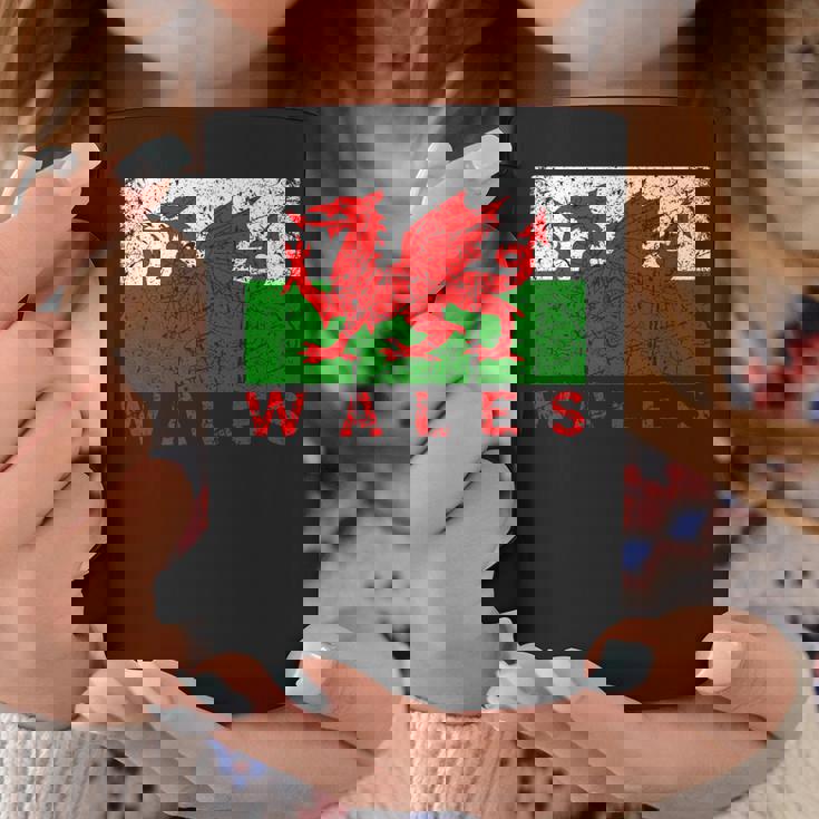 ウェールズ国旗 ウェールズ ドラゴン アンティーク調 メンズ レディース キッズ コーヒーマグ 面白い贈り物