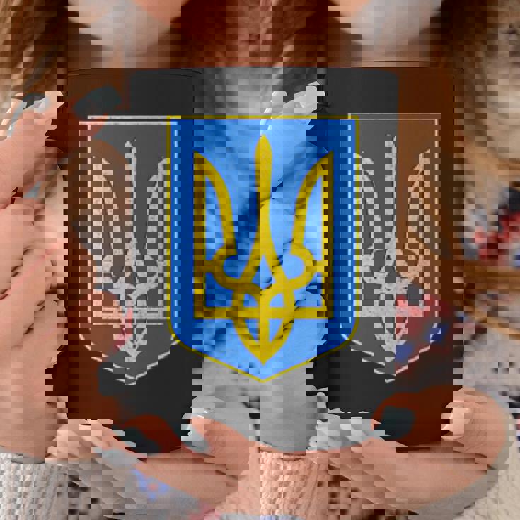 ウクライナの国章、ウクライナトリズブ、ウクライナトライデント コーヒーマグ 面白い贈り物