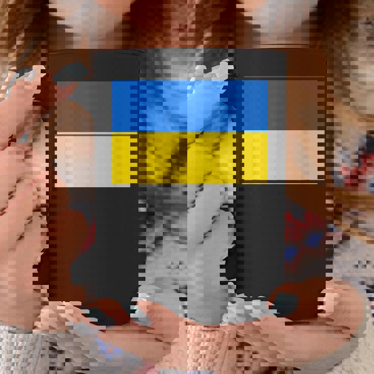 ウクライナ国旗デザイン コーヒーマグ 面白い贈り物