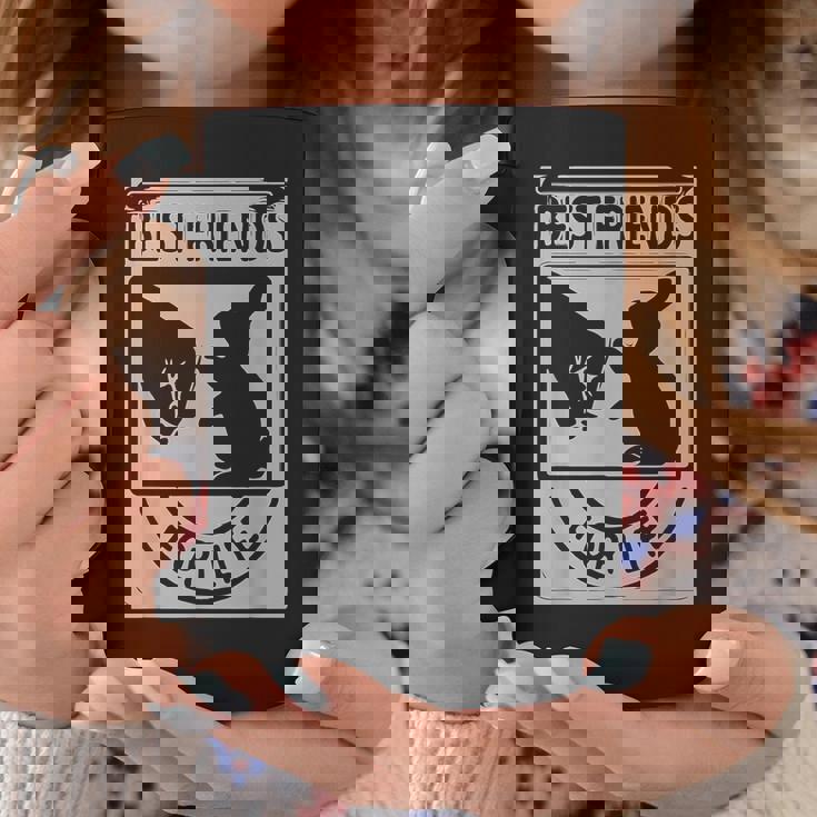 ウサギの親友 ライフ ペットギフト コーヒーマグ 面白い贈り物