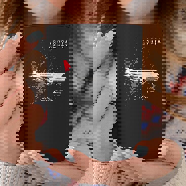 エアクラフト A320-214 コーヒーマグ 面白い贈り物