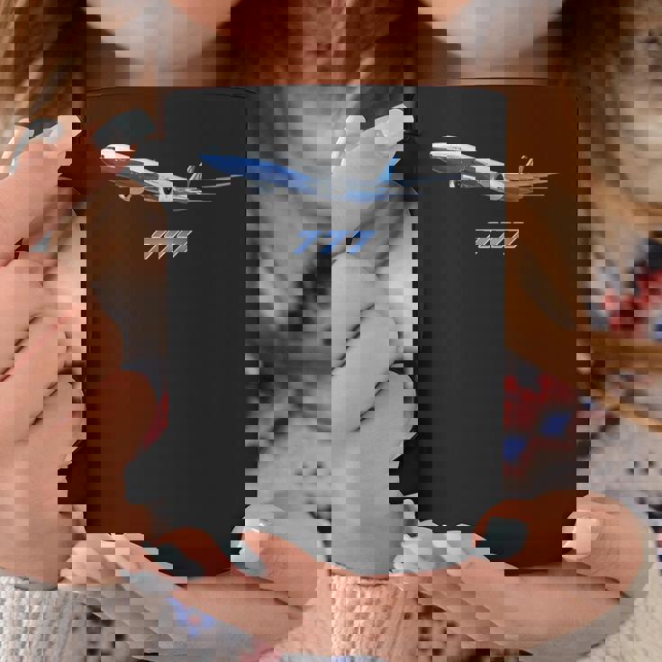 エアラインジェット777飛行機旅客機ジャンボジェット コーヒーマグ 面白い贈り物