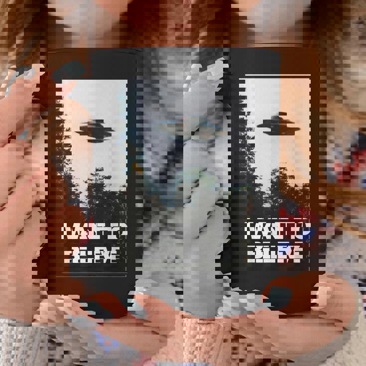 エイリアン Ufo ハンターシャツ I Want To Believe コーヒーマグ 面白い贈り物