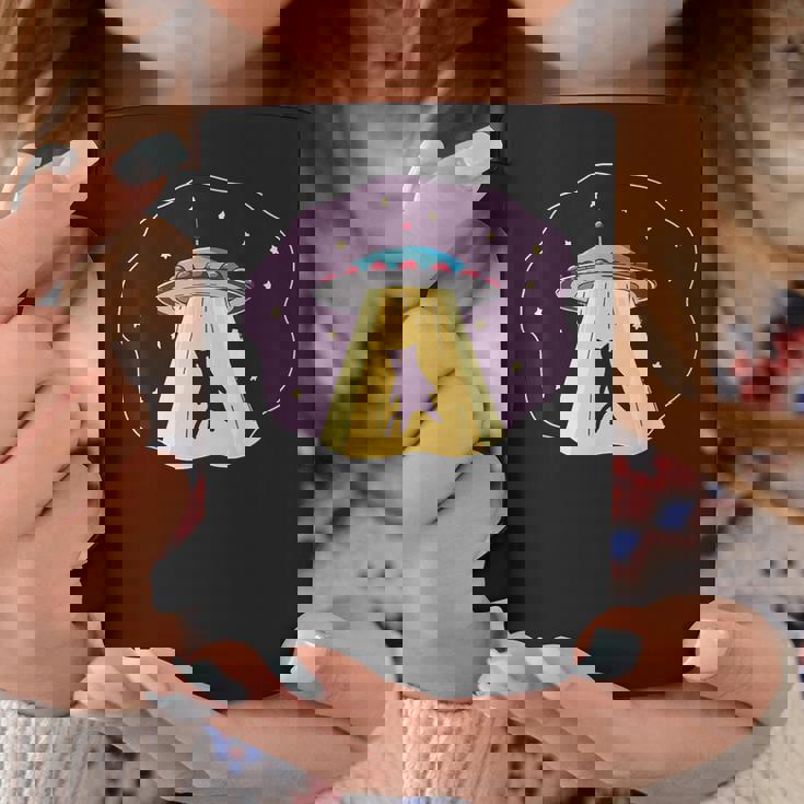 エイリアン Ufo ファニー キャット おもしろ 猫好き 猫飼い 猫 ネコ ねこ 黒猫 くろねこ好き 面白い コーヒーマグ 面白い贈り物