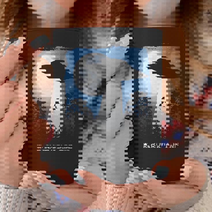 エイリアン アブダクション 牛 Ufo We Are Not Alone ギフト コーヒーマグ 面白い贈り物